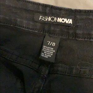Fashion nova black jeans